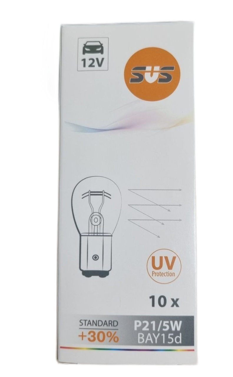 Лампа P21/5W 12V SVS